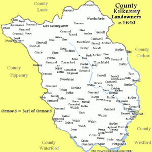county Kilkenny c.1640