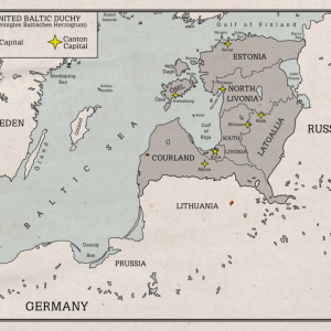 united baltic duchy map by rarayn